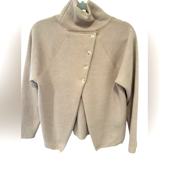 Abercrombie & Fitch Open back turtleneck sweater sweatshirt size small - Picture 2 of 2